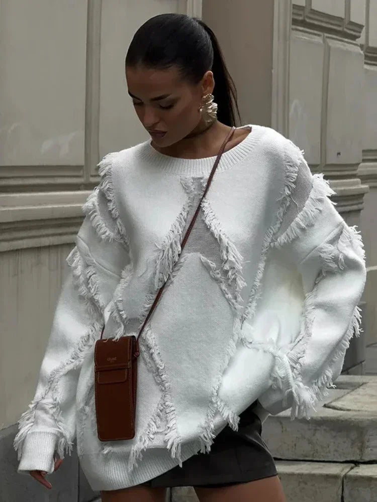 Retro Tassel Sweater