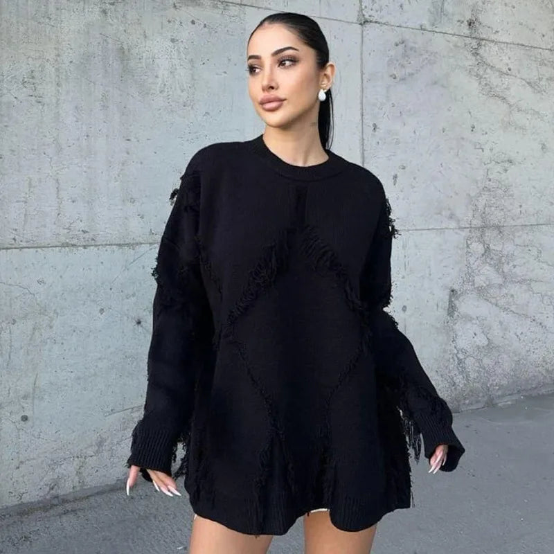 Retro Tassel Sweater
