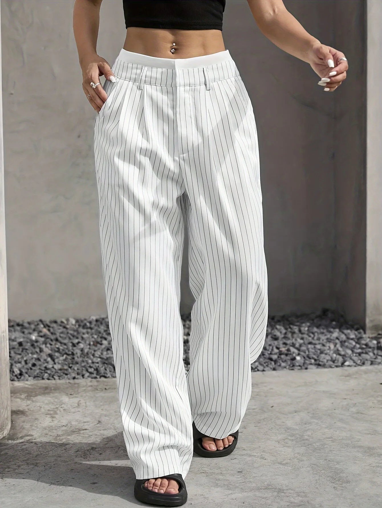 Printed Full Length Trousers