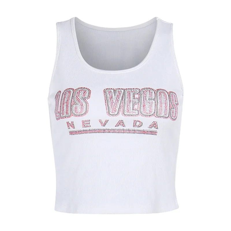 Rhinestone Tank Top