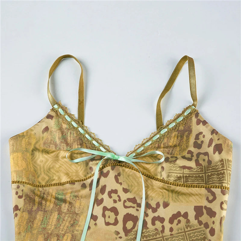 Retro Lace Tank Top