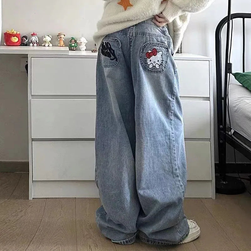 Jeans High Waist Wide Leg