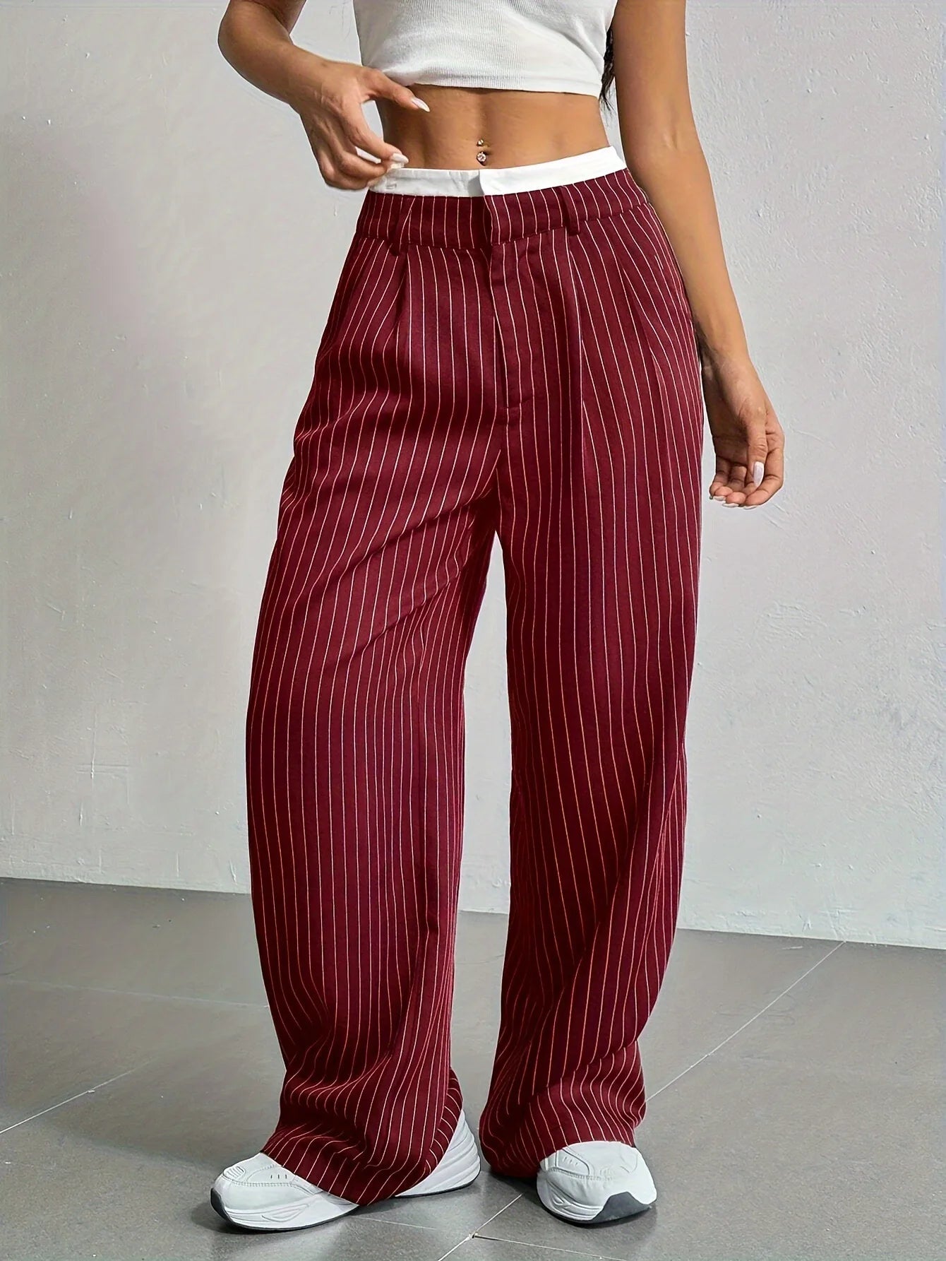 Printed Full Length Trousers