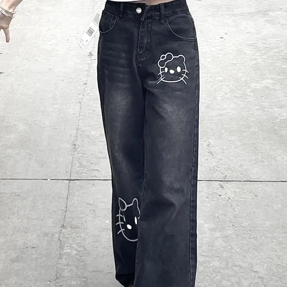 Jeans High Waist Wide Leg
