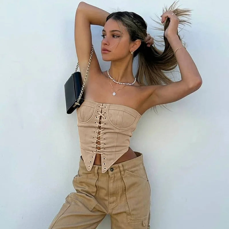 Corset Crop Top