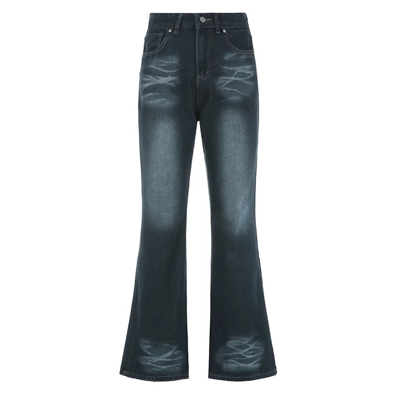 Denim Flare Pants