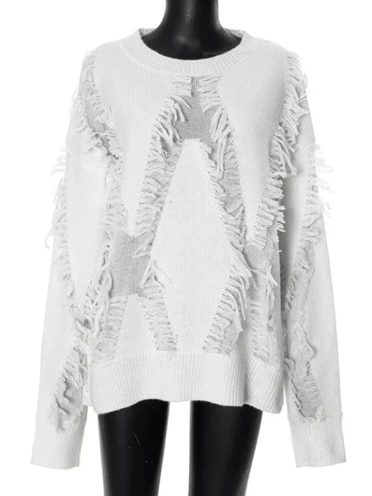Retro Tassel Sweater