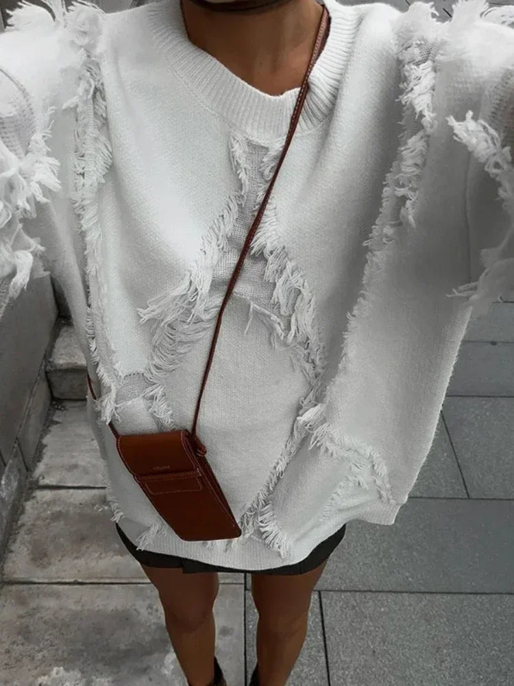 Retro Tassel Sweater