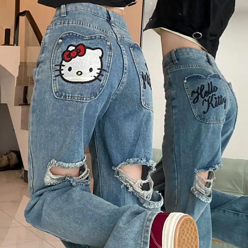 Jeans High Waist Wide Leg
