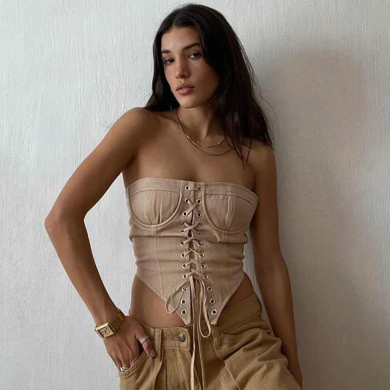 Corset Crop Top