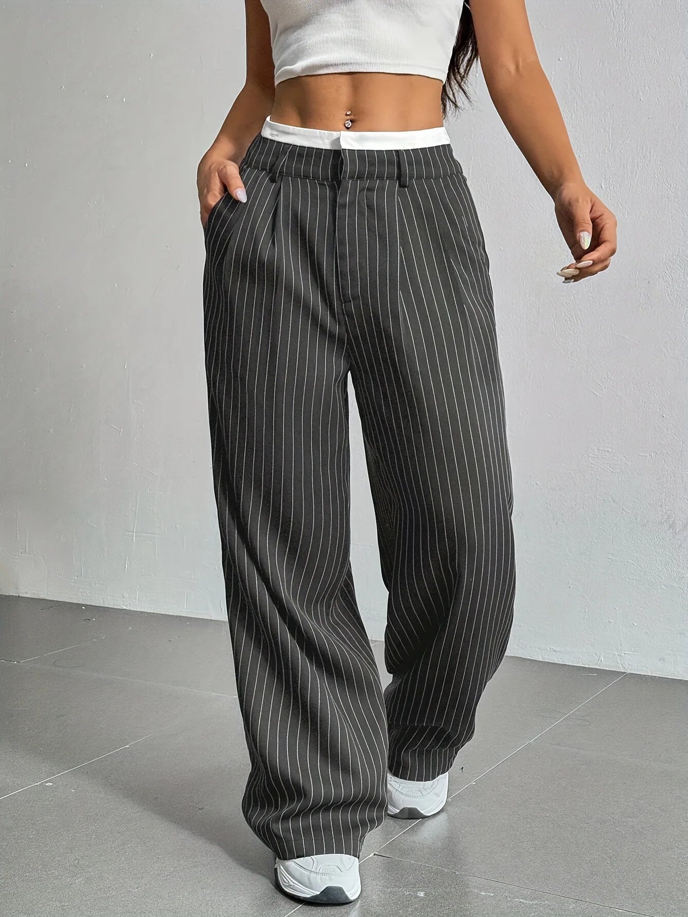 Printed Full Length  Trousers