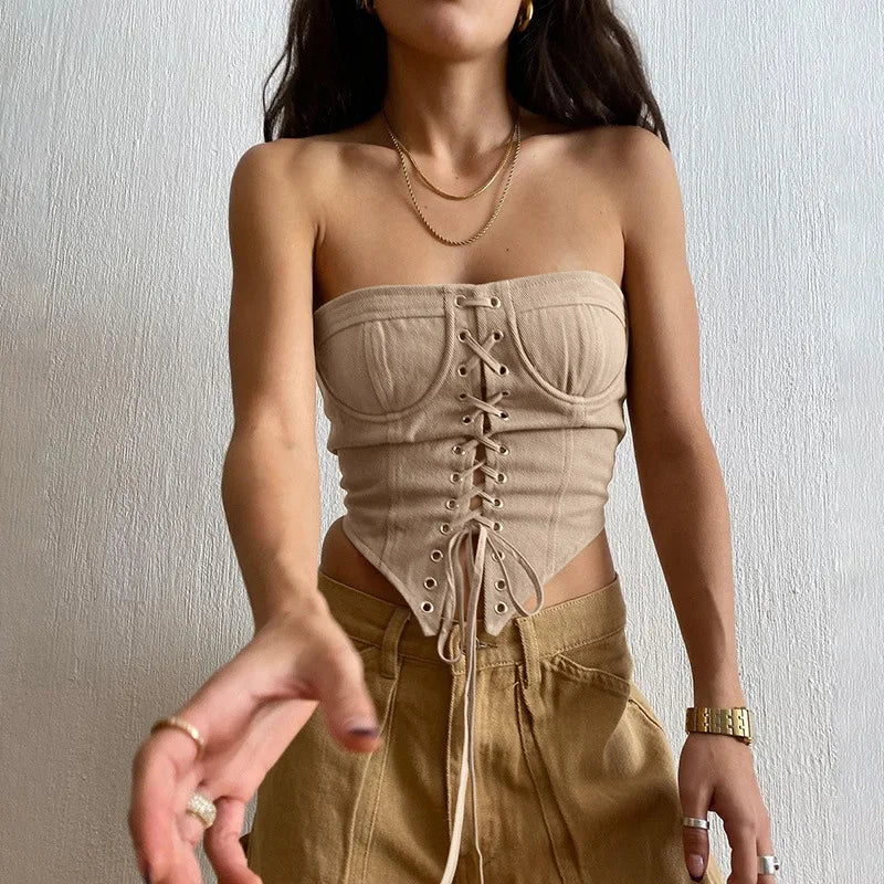 Corset Crop Top