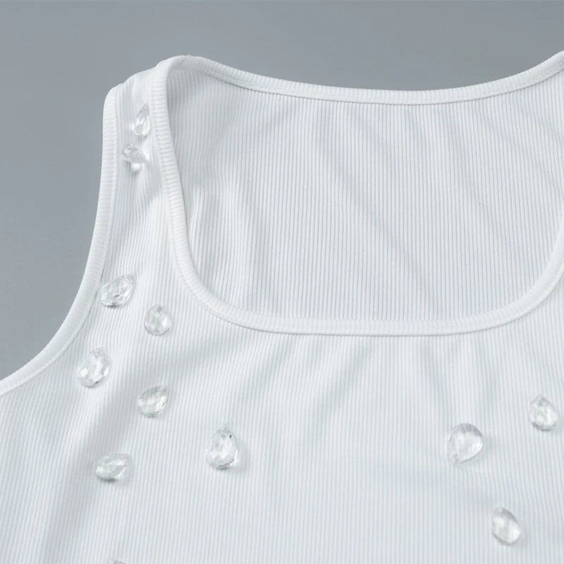 Bling Beading Tank Top