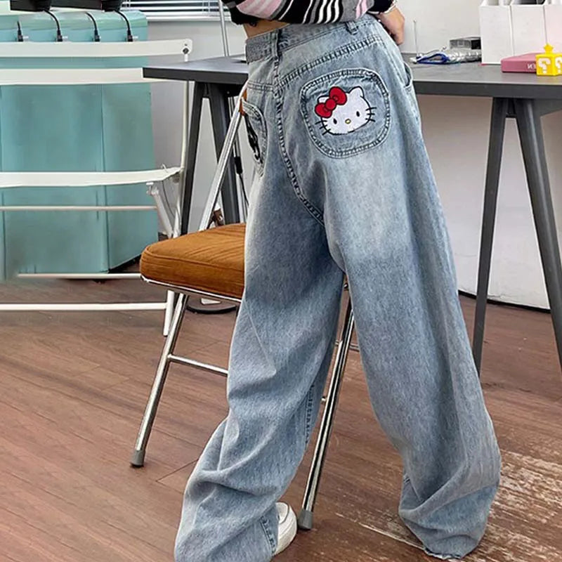 Jeans High Waist Wide Leg
