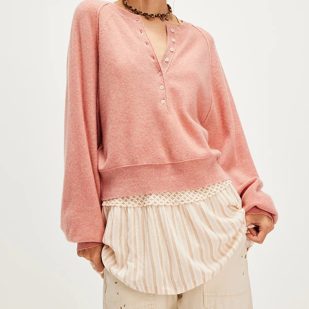Long Sleeve O-neck Pullover Sweaters