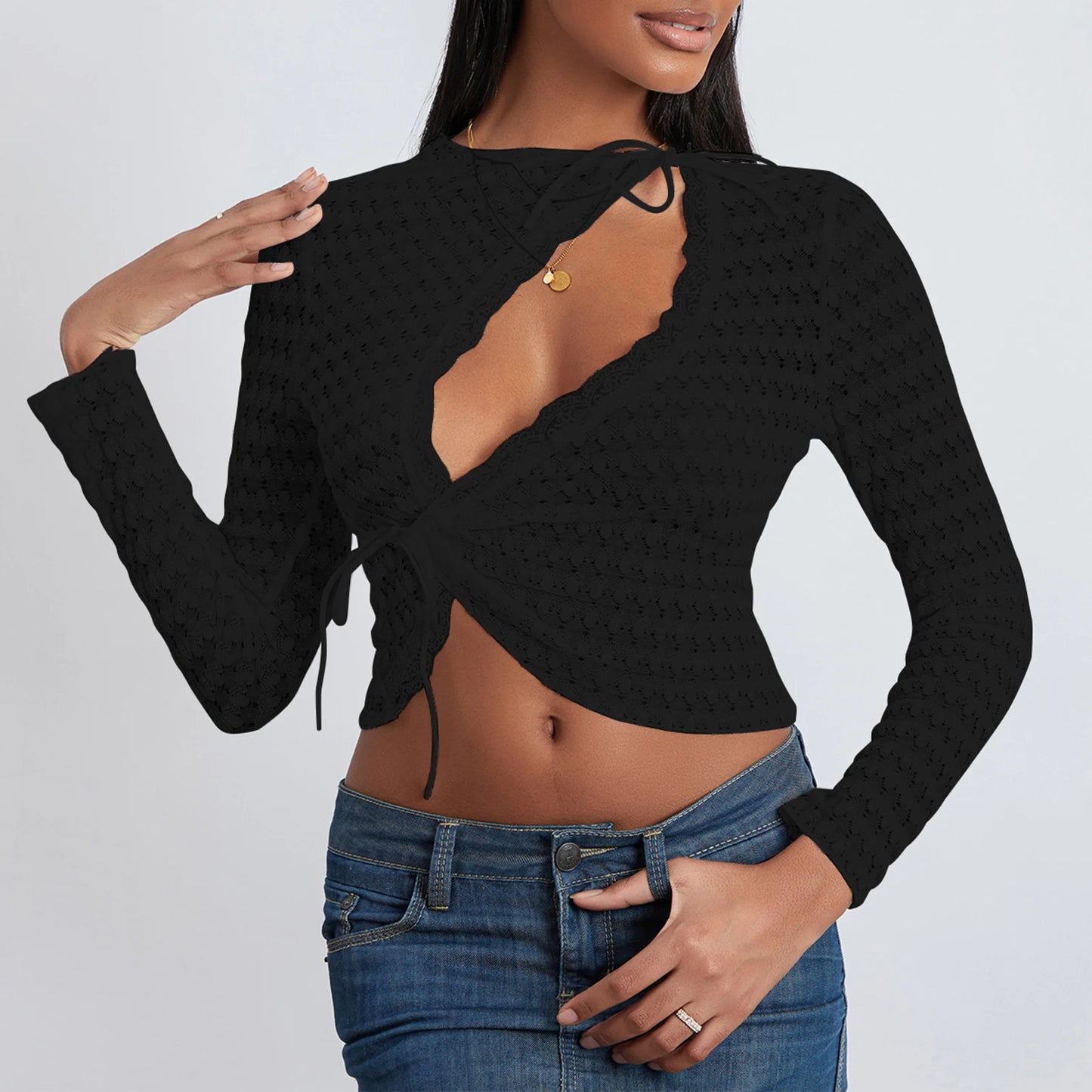 Tie-Up Crop Top